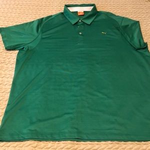 Green Puma polo